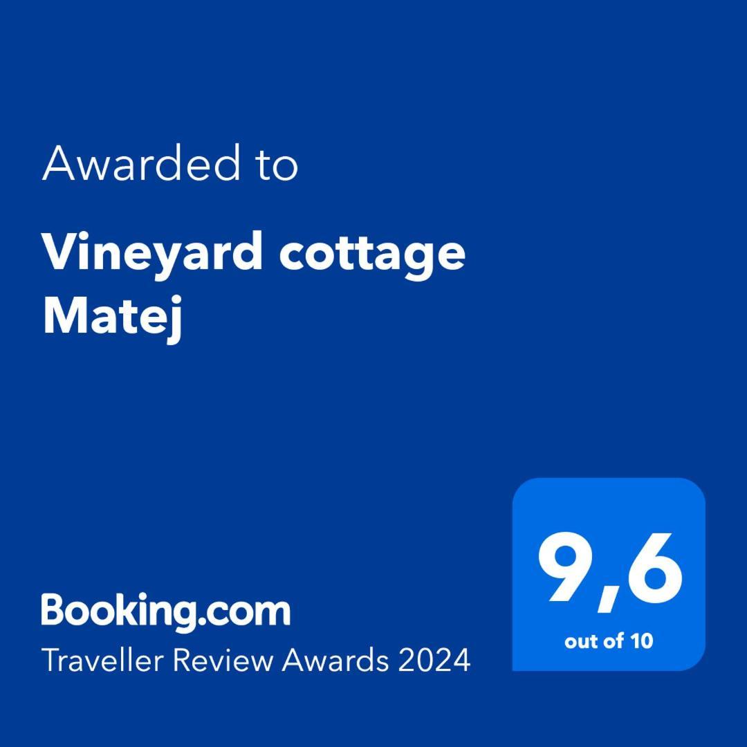 Vineyard Cottage Matej Trebnje Exterior foto